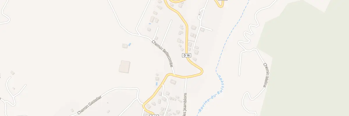 Plan du 119 Che Bellecombe aux Avirons