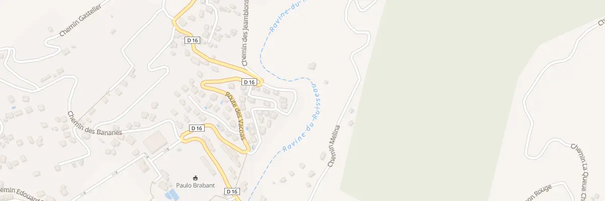 Plan du 18 Rte des Poivriers aux Avirons