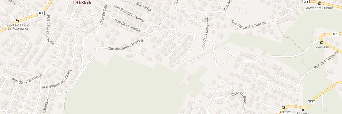 Plan du 9 Imp le Calumet à La Possession