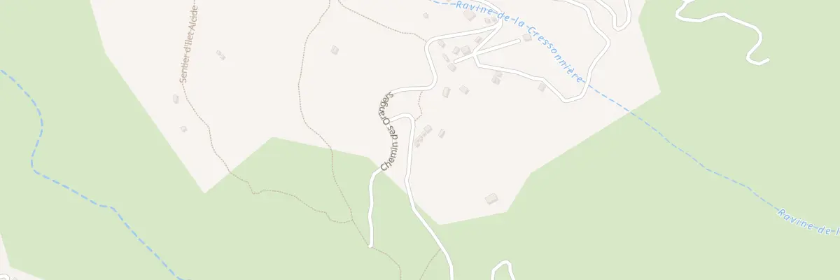 Plan du 291 Che des Orangers (Bdn) à Saint-Paul