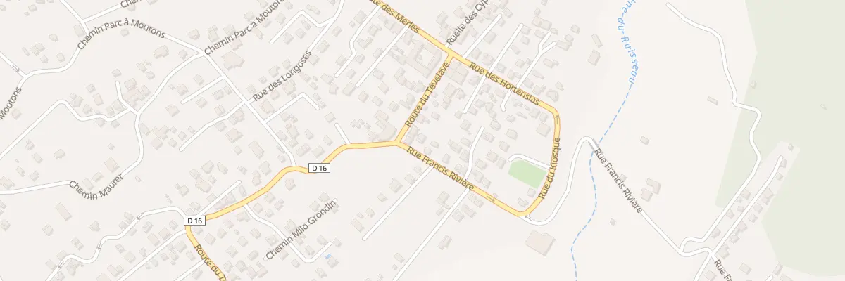 Plan du 3 Rue Francis Rivière aux Avirons