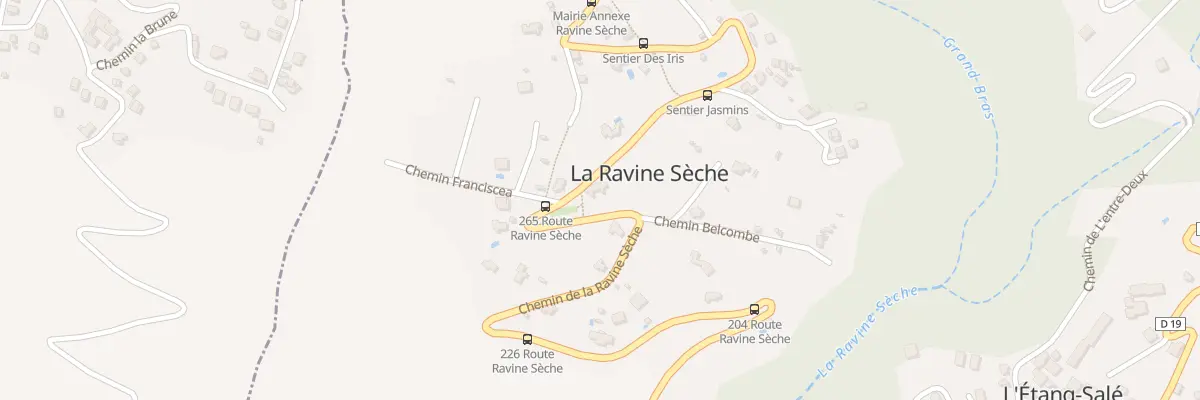 Plan du 254 Che de la Ravine Seche à L’Étang-Salé