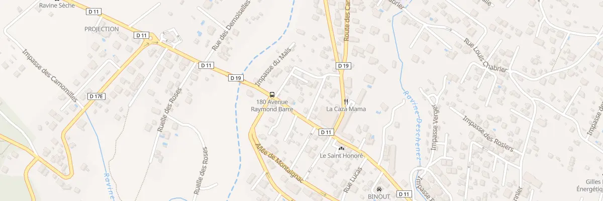 Plan du 172B Av Raymond Barre à L’Étang-Salé
