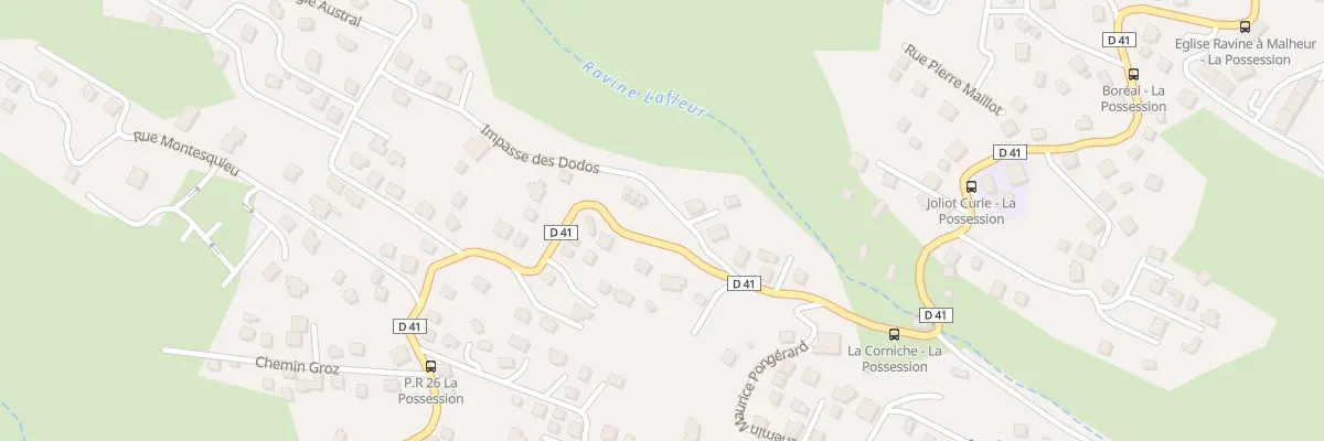 Plan du 3A Imp des Dodos à La Possession