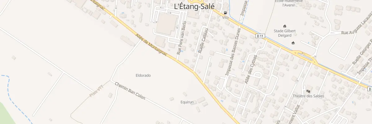 Plan du 48 All de Montaignac à L’Étang-Salé