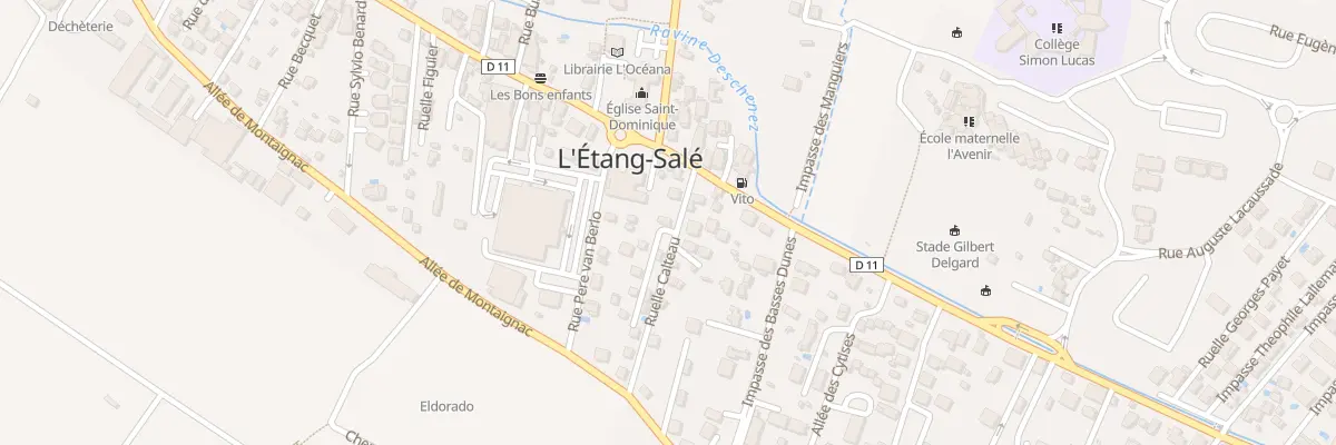Plan du 6 Rle Calteau à L’Étang-Salé