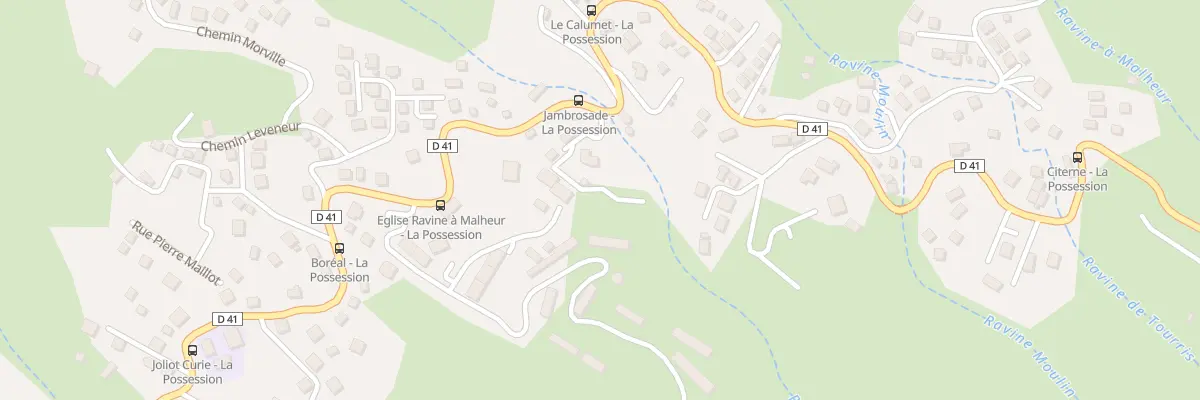 Plan du 6 Imp Bois de Sapan à La Possession
