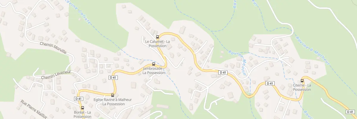 Plan du 287C Cd 41 à La Possession