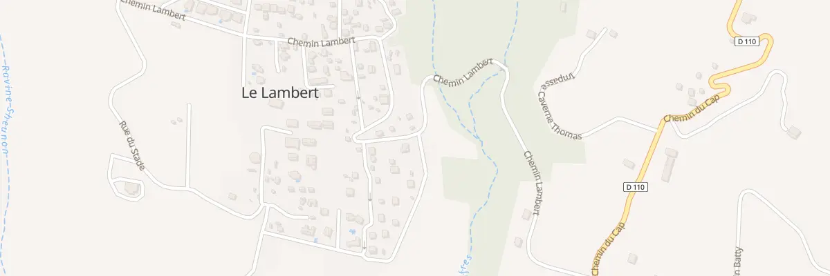 Plan du 106 Rue Lambert à L’Étang-Salé
