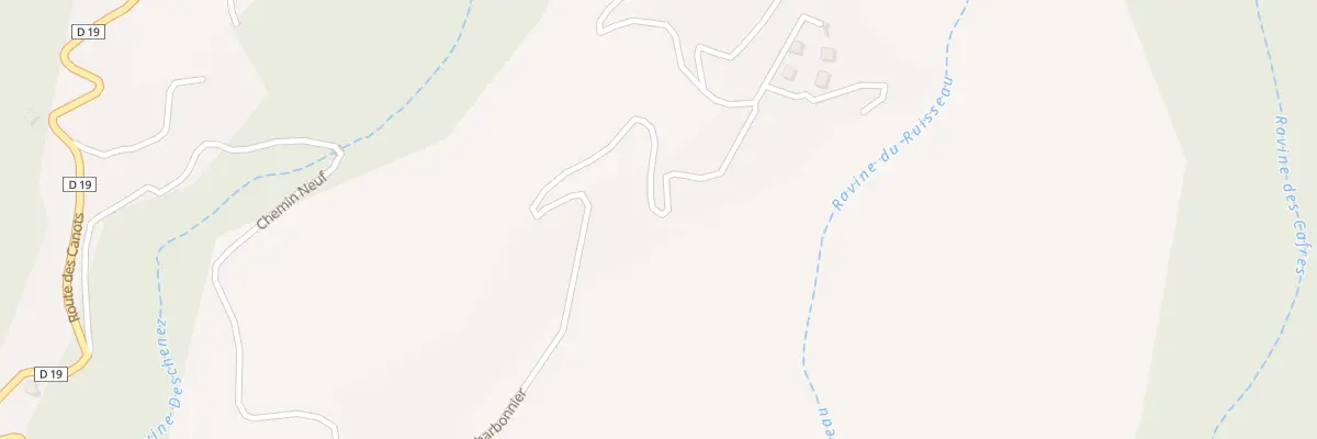 Plan du 376 Che Charbonnier à L’Étang-Salé