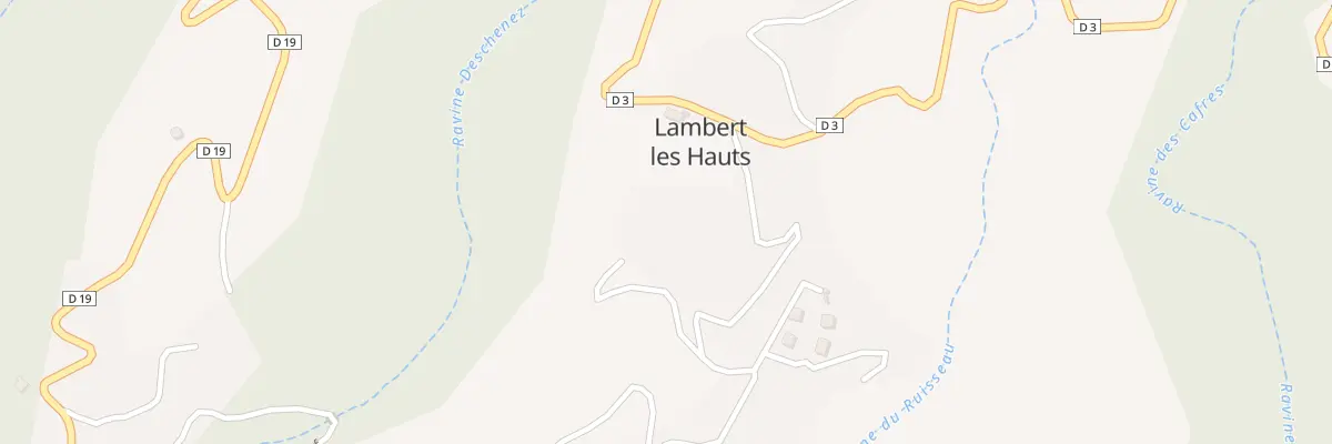 Plan du 405T Che Charbonnier à L’Étang-Salé