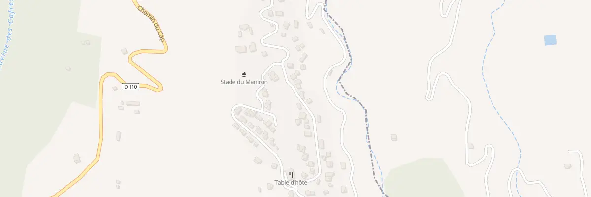 Plan du 255 Che du Maniron à L’Étang-Salé