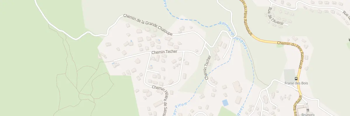 Plan du 29 Che Techer à Saint-Denis