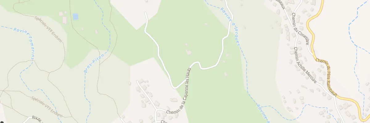 Plan du 145 Che de la Cayenne les Hauts à Saint-Denis