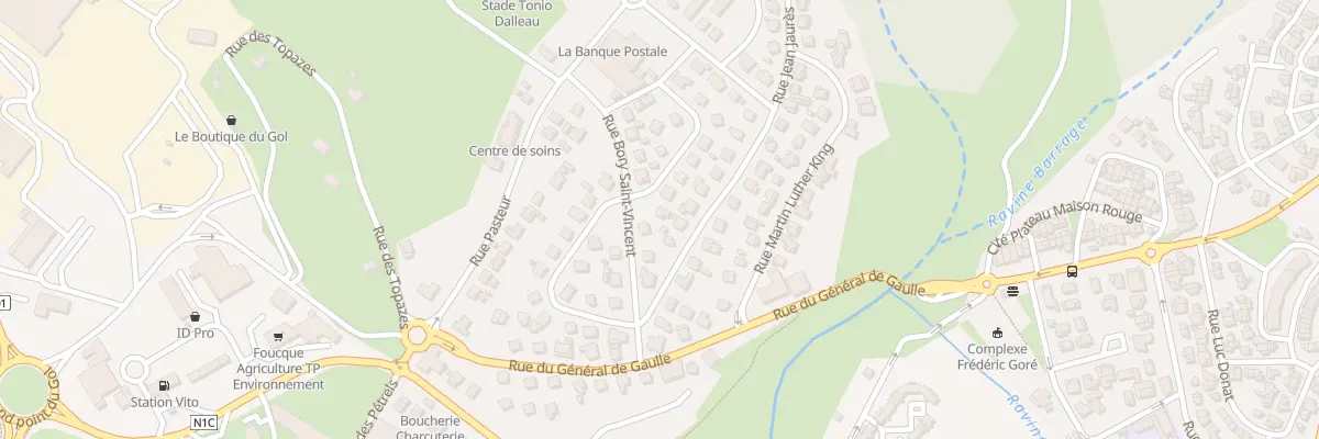 Plan du 2 Rue Alexander Flemming à Saint-Louis