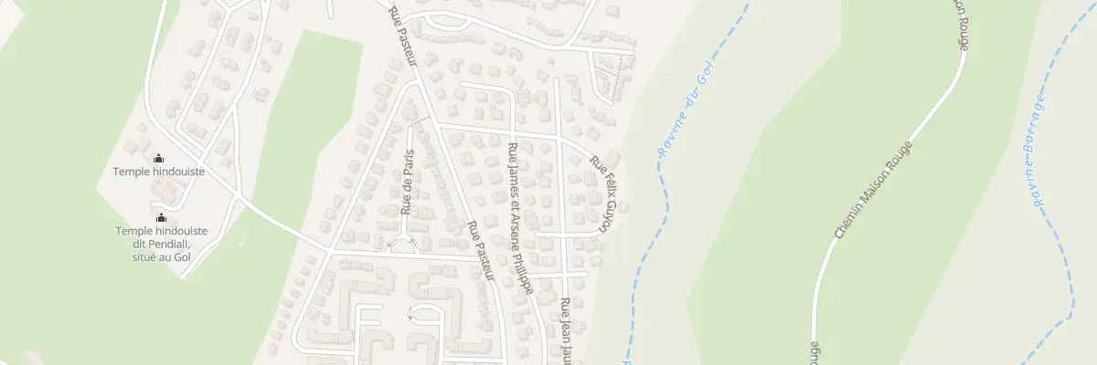 Plan du 61 Rue Jean Jaurès à Saint-Louis