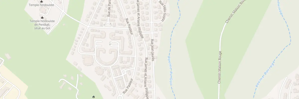 Plan du 45 Rue Jean Jaurès à Saint-Louis