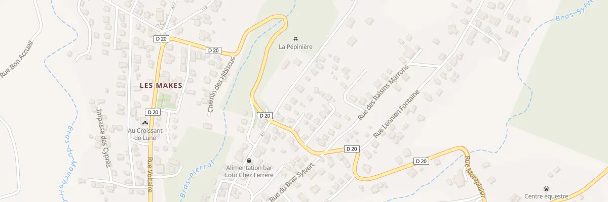 Plan du 42 Rue de la Pépinière à Saint-Louis