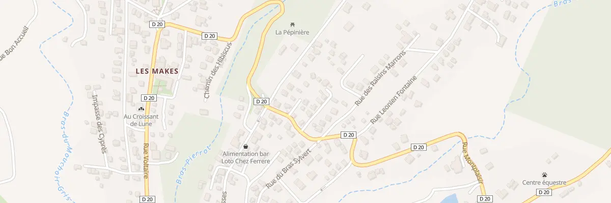 Plan du 7 Rue Montplaisir au Tampon