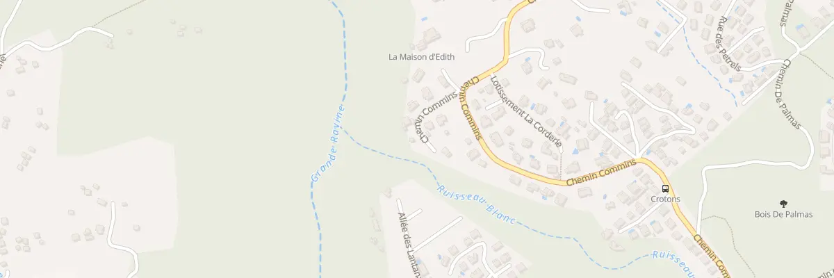 Plan du 49 Che Commins à Saint-Denis