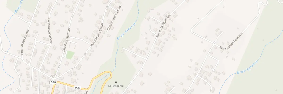 Plan du 31 Rue de la Pépinière à Saint-Louis