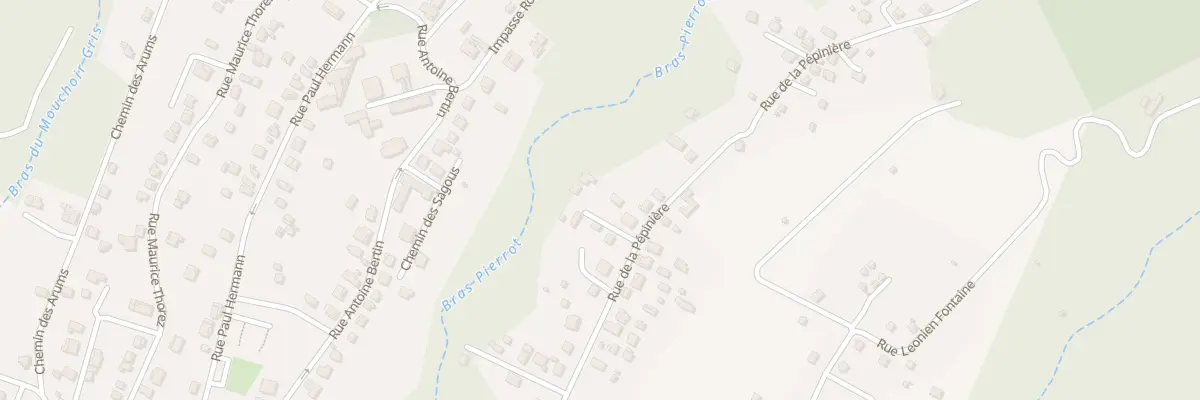 Plan du 37F Rue de la Pépinière à Saint-Louis