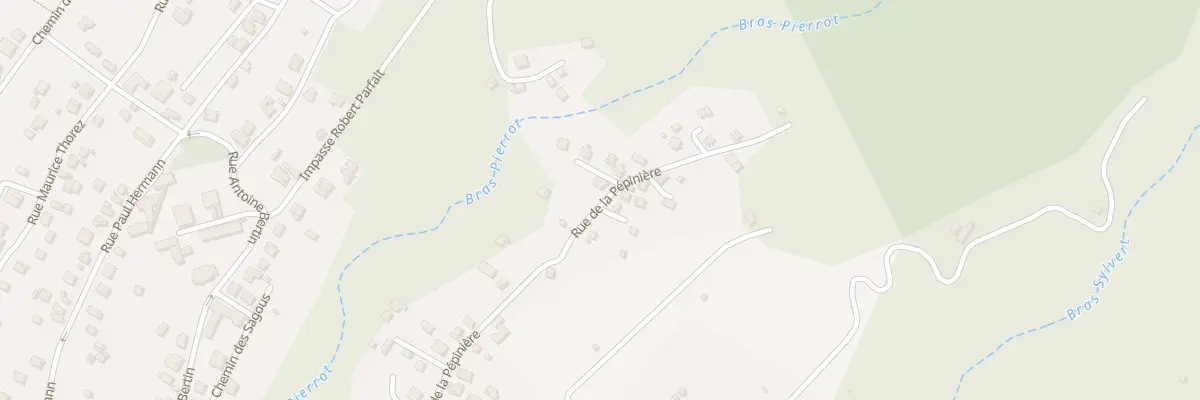 Plan du 59 Rue de la Pépinière à Saint-Louis