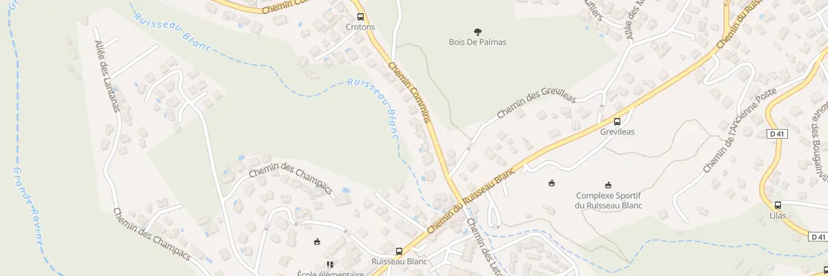 Plan du 7 Che Commins à Saint-Denis