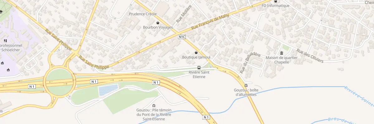Plan du 188B Av du Dr Raymond Verges à Saint-Louis