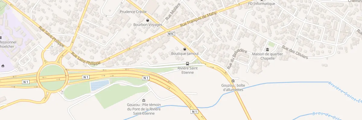 Plan du 207 Av de la Résistance à Saint-Louis