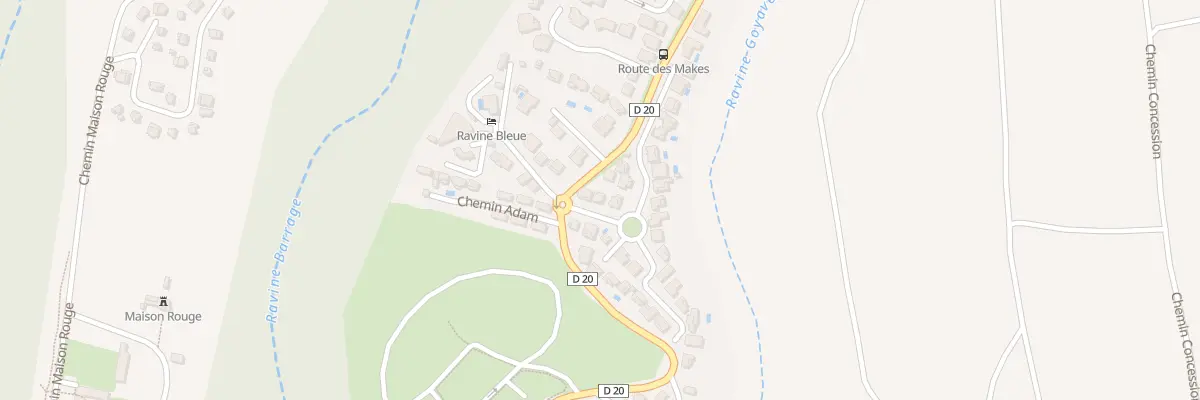 Plan du 27 Rue Bernardin de Saint-pierre à Saint-Louis