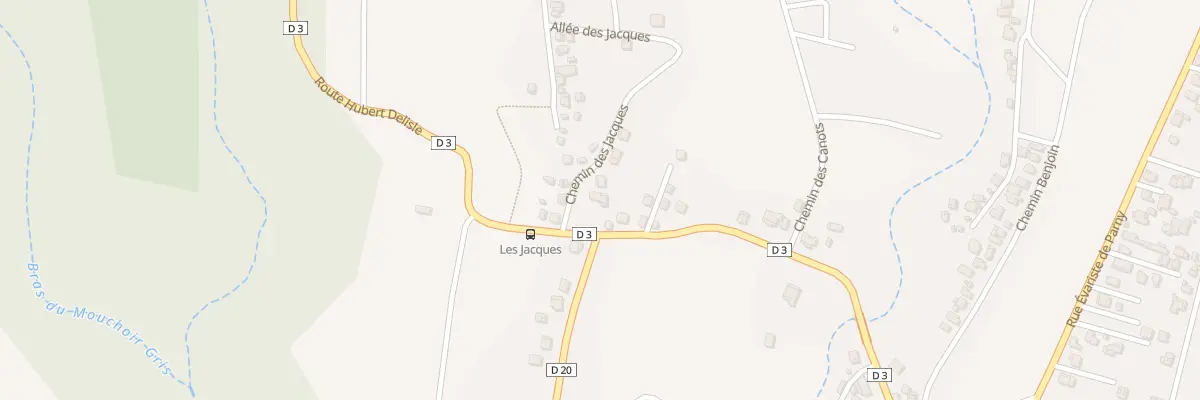 Plan du 2B Che des Jacques à Saint-Louis
