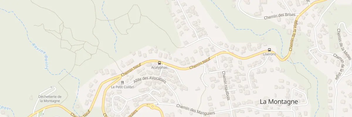 Plan du 86 Che Neuf La Montagne à Saint-Denis