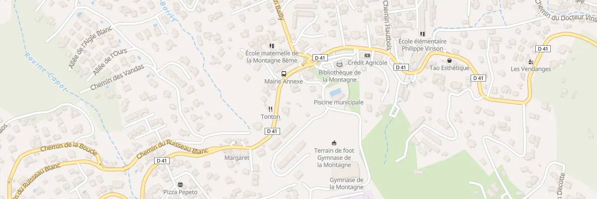 Plan du 35 Rte des Palmiers à Saint-Denis