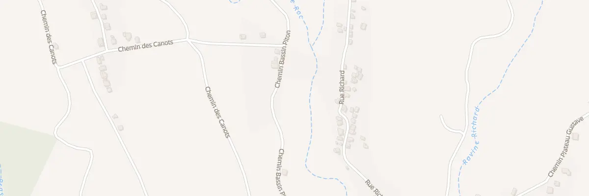 Plan du 18 Rue du Bassin Pilon à Saint-Louis