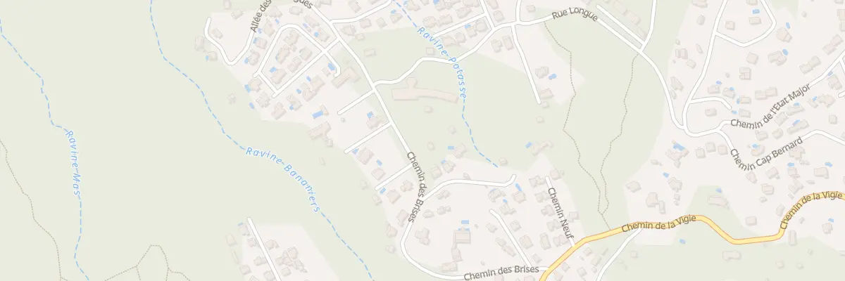 Plan du 14A Che des Brises La Mtgne à Saint-Denis