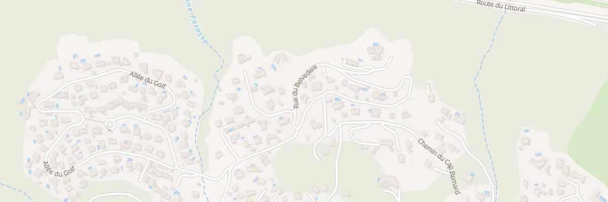 Plan du 44 Che du Cap Bernard La Mtgn à Saint-Denis