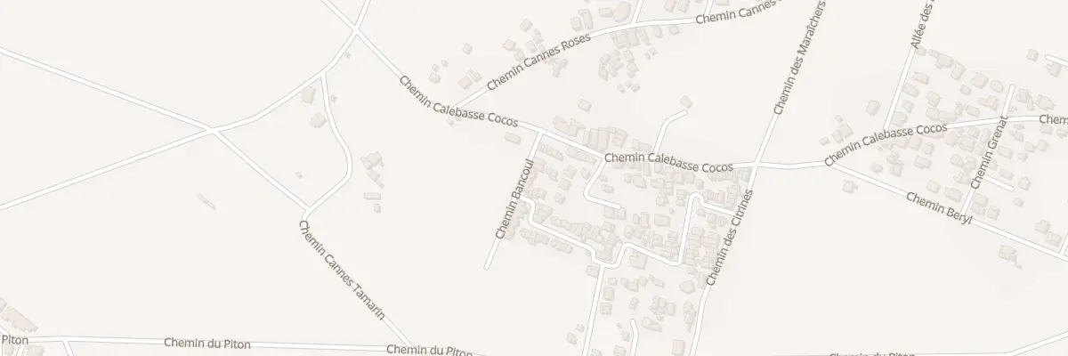 Plan du 21 Che Bancoul à Saint-Louis