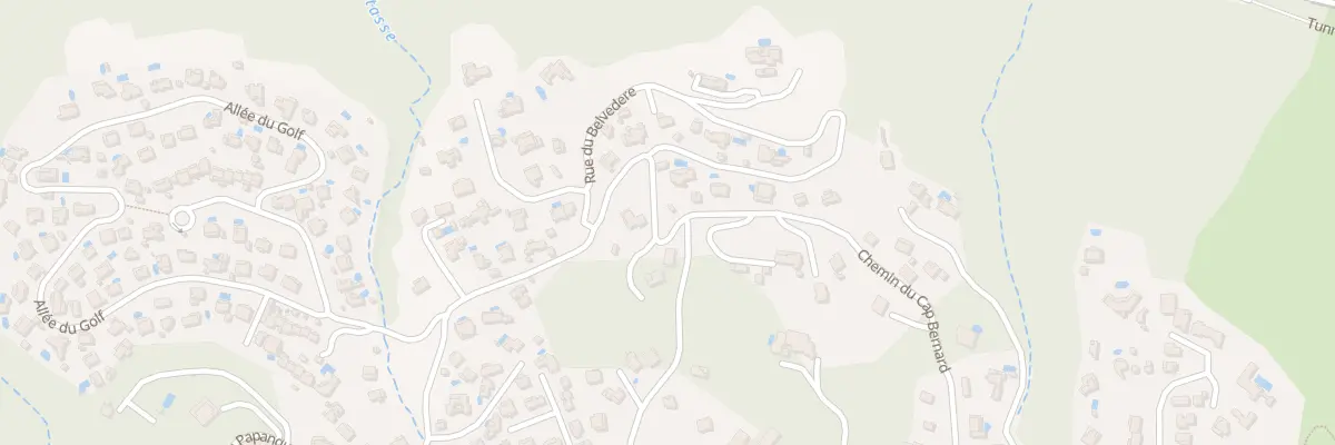 Plan du 40 Che du Cap Bernard La Mtgn à Saint-Denis