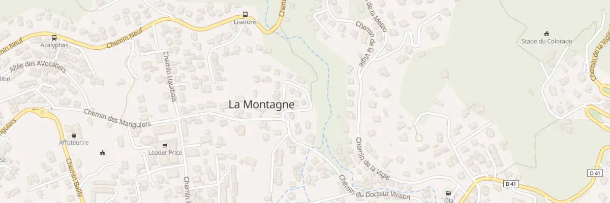 Plan du 7 All de la Couronne à Saint-Denis