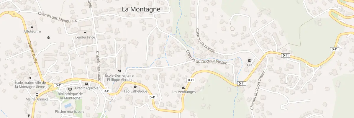 Plan du 8 Che de la Ravine Bananier à Saint-Denis