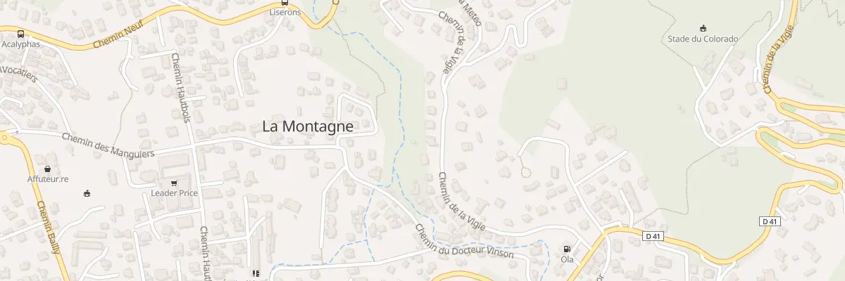 Plan du 60 Che de la Vigie à Saint-Denis