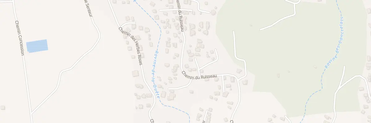Plan du 63B Che du Ruisseau à Saint-Louis