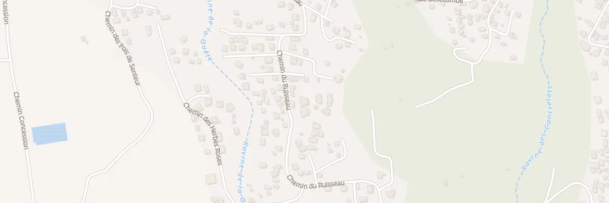 Plan du 47B Che du Ruisseau à Saint-Louis