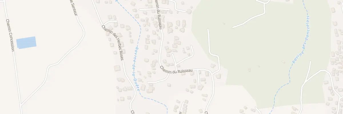 Plan du 65B Che du Ruisseau à Saint-Louis