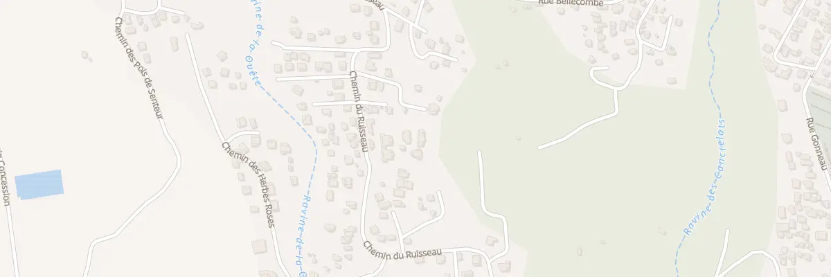 Plan du 47C Che du Ruisseau à Saint-Louis