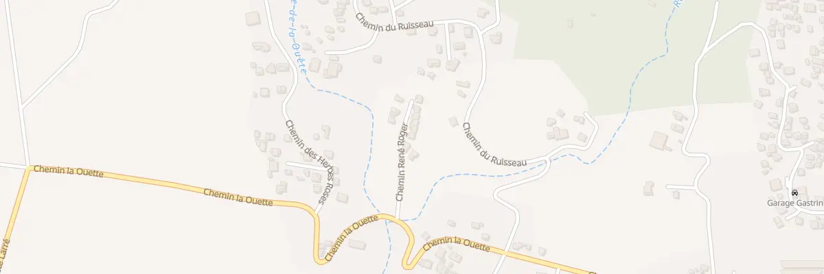 Plan du 4 Che Rene Roger à Saint-Louis