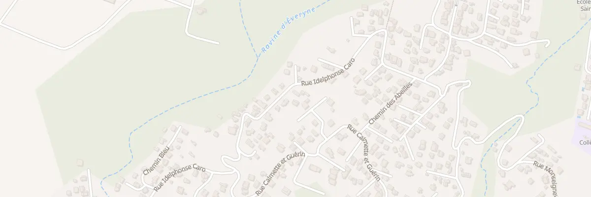 Plan du 34A Rue Idelphonse Caro à Saint-Louis