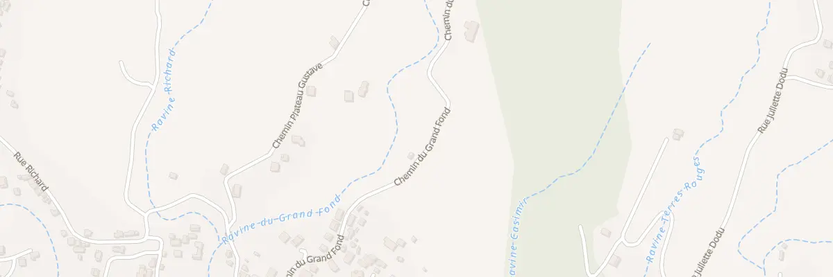 Plan du 11 Che du Grand Fond à Saint-Louis
