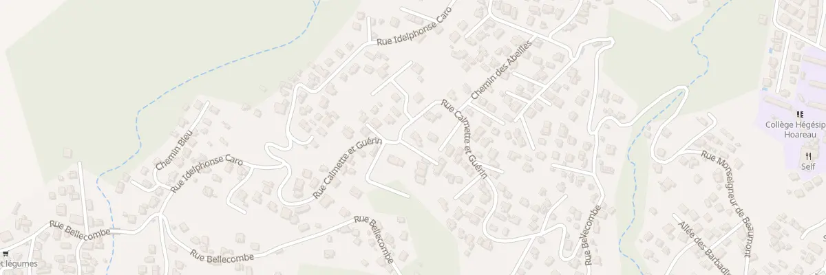 Plan du 22 Rue Calmette et Guérin à Saint-Louis